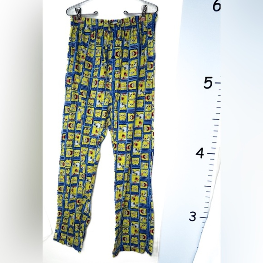 Nickelodeon Spongebob Square‎ Pants Pajama Pants XL Loungewear Casual Cozy